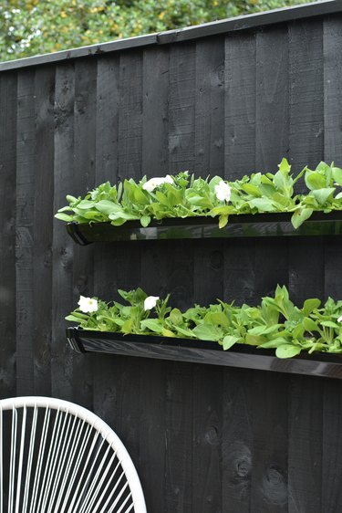 DIY Gutter Pipe Planters