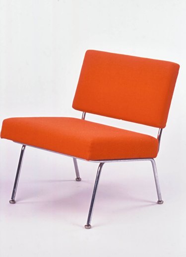 orange chair