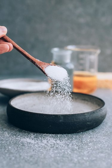 Kosher salt for homemade dish soap