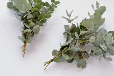 DIY eucalyptus runner