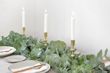 DIY how to make a eucalyptus runner