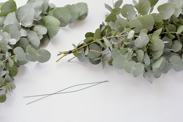 DIY eucalyptus runner