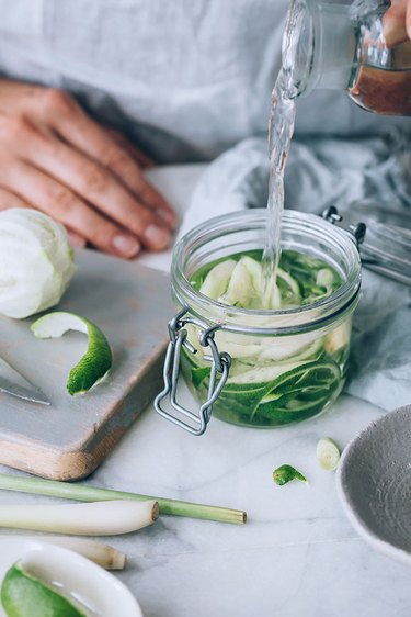 Infusing Vinegar for Cleaning Spray