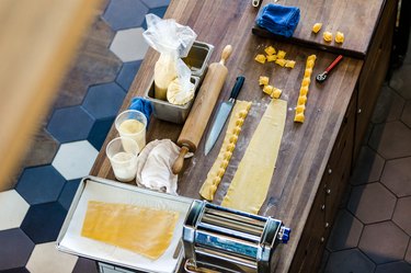 pasta making