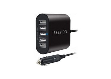 Feeyoo 5-Port USB Car Charger