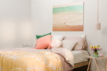 Beachy bedroom look with Urban Outfitters