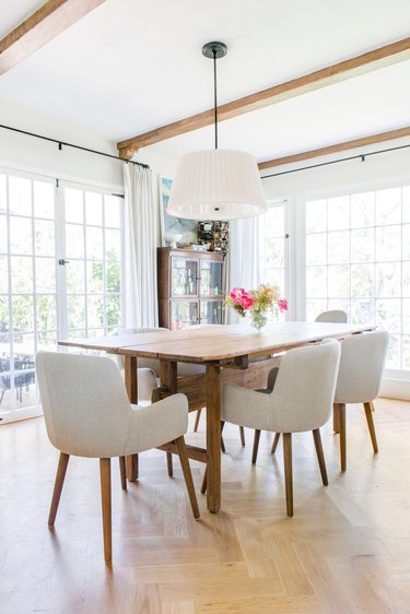 Emily Henderson updated traditional dining room look