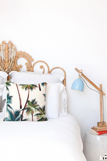 tropical bedroom details