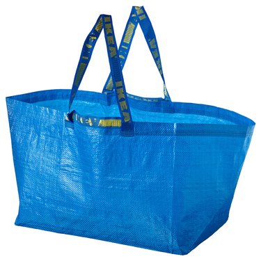 blue IKEA bag
