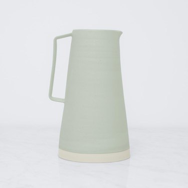 pale green pitcher