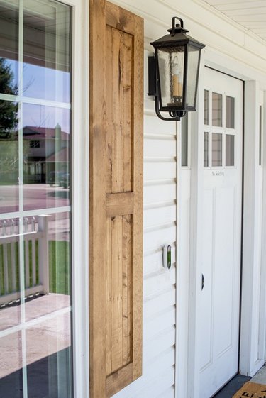 contemporary exterior shutters