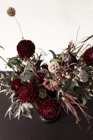 Spooky Holiday Floral Arrangement