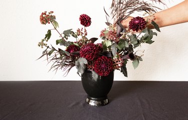 Spooky Holiday Floral Arrangement