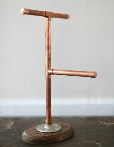 Copper Piper Jewelry Stand DIY