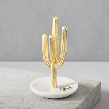 Cactus Marble Ring Dish