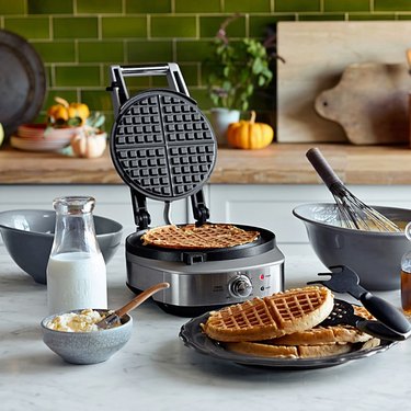 Breville No Mess Classic Waffle Maker kitchen appliance for summer