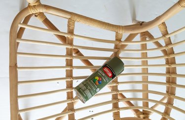 How to Paint an Inexpensive Rattan Chair