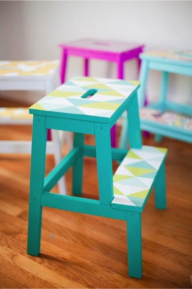 Colorful stepstools