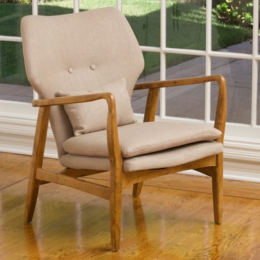 Noble House Hayden Wood Frame Club Chair, $203.60