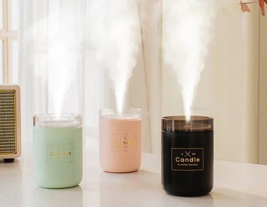 GeoxaralTreasures Candle Air Humidifier, $22.02