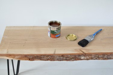 DIY Modern Garden Bench