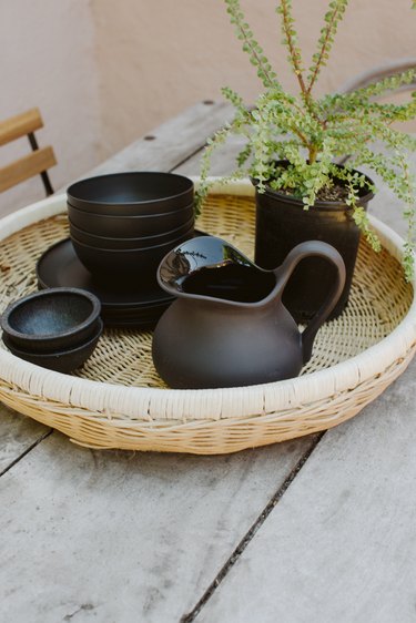 Some of the vast pottery collection.