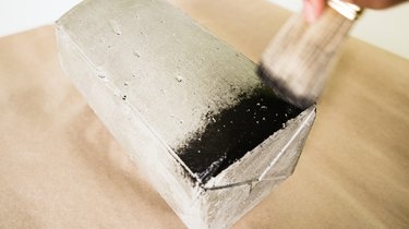 DIY Concrete Container for Kitchen Utensils