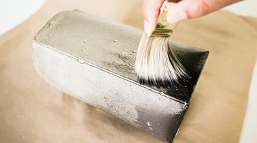 DIY Concrete Container for Kitchen Utensils