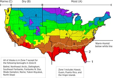 IECC Climate Zone Map.