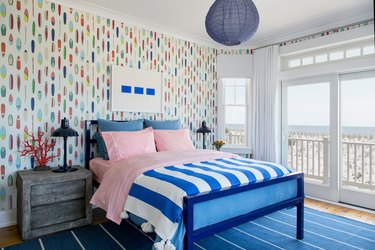 Colorful Beach Bedroom Decorating Ideas