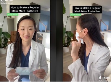 This Viral Face Mask Hack Creates a More Snug Fit | Hunker