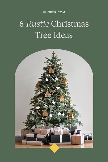 Rustic Christmas Tree Ideas and Inspiration