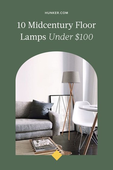 10 Gorgeous Midcentury Floor Lamps Under $100