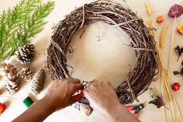 DIY Thanksgiving Wreath