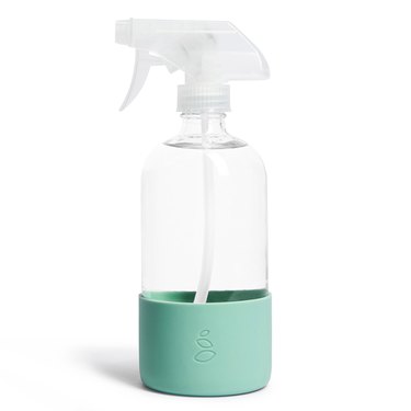 Grove Collaborative’s Glass Spray Bottle with Silicone Sleeve in green color