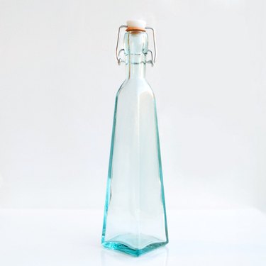 Eco Collective’s 12 oz. Pyramid Recycled Glass Swing-Top Bottle