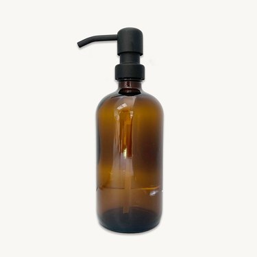 ZeroWasteStore’s Amber Glass Soap Dispenser