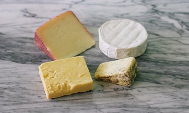 Various cheeses