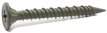 Cement board screw.