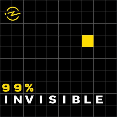 graphic with text "99% invisible"