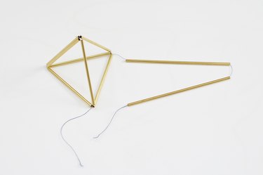 DIY Geometric Tree Ornaments