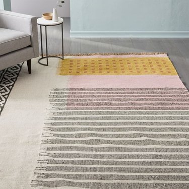 dining room rug idea with an outdoor option