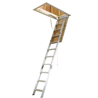 aluminum attic ladder