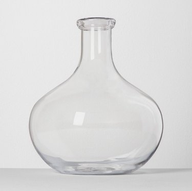 Hearth & Hand Glass Belly Vase