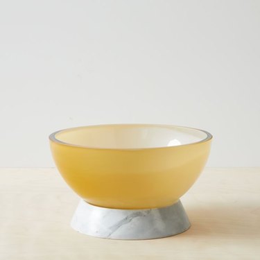 amber bowl