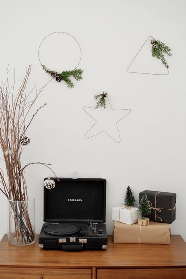 DIY Wire Wreaths