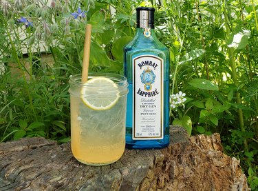 Bombay Sapphire Peach Collins