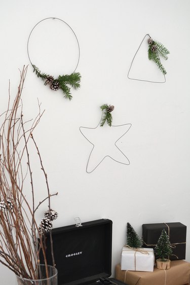 DIY Wire Wreaths