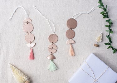 DIY Rose Gold Ornaments