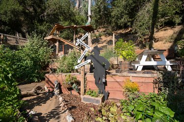 The farmstead property at Kawalek and Navarro's home